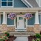 Artificial Hanging Flowers for Outdoors, 5 Bundles UV Resistant Artificial Hanging Baskets,All Weather Fake Flowers for Patio, Porch, Yard, Window Box,Home for Spring Summer Decoration